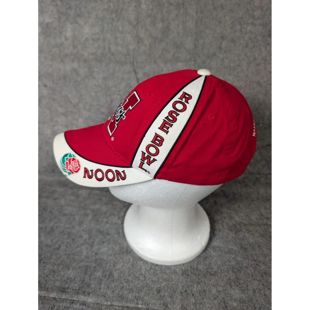 Nebraska Huskers 2002 Rose Bowl National Championship Game Hat Red Adjustable